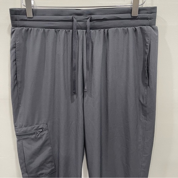 Z by Zella Grey Drawstring Jogger Pants Size Medium - Picture 3 of 9